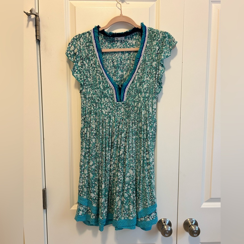 Poupette St Barth Sasha floral print mini dress